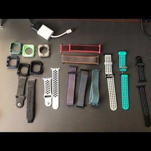 Bundle of Apple Watch Bands/Cases
